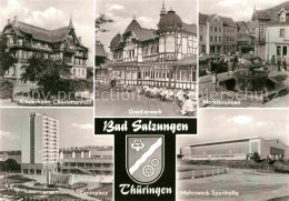 72727340 Bad Salzungen Kinderheim Charlottenhall Gradierwerk Marktbrunnen Mehrzw - Bad Salzungen