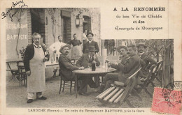 89 - YONNE - LAROCHE - Un Coin Du Restaurant BAPTISTE, Près La Gare - "à La Renommée" - Thème Vin - 11272 - Laroche Saint Cydroine