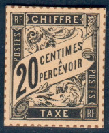 Lot N°A5393 Taxe  N°17 Neuf (*) - Segnatasse