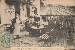 89 - YONNE - LAROCHE - Un Coin De Chez BAPTISTE, Vue Sur La Gare - 11273 - Laroche Saint Cydroine