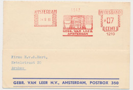 Meter Card Netherlands 1955 Coal Stove - Andere & Zonder Classificatie