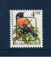 Belgique België, **, Yv Preo 499, Mi 2449xV, Tarier Pâtre Ou Traquet Pâtre. - Typografisch 1986-96 (Vogels)