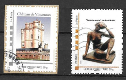 Mon Timbre En Ligne : 2 Vignettes Suivant Le Scan Proposé - Used Stamps