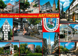 72725514 Hattingen Ruhr Rathaus Gr. Weilstrasse Untermarkt Johannesstrasse Hegge - Hattingen