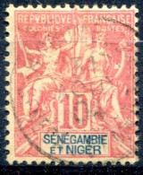Sénégambie Et Niger      N° 5 Oblitéré - Usati