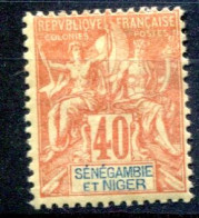 Sénégambie Et Niger      N° 10 * - Unused Stamps