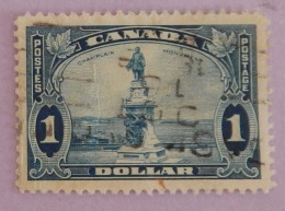 CANADA YT 189 OBLITERE "MONUMENT DE CHAMPLAIN A QUEBEC" ANNÉE 1935 - Oblitérés