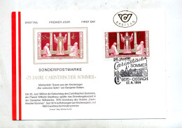 Lettre Cachet  Ossiach  Ete Carinthe - Lettres & Documents