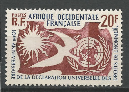 AOF  N° 74 NEUF** LUXE SANS CHARNIERE NI TRACE  / Hingeless  / MNH - Unused Stamps