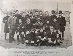 1903 RUGBY - STADE FRANÇAIS = RACING CLUB DE FRANCE - FINALE DE LA COUPE DE L'OLYMPIQUE - LA VIE AU GRAND AIR - Magazines - Before 1900