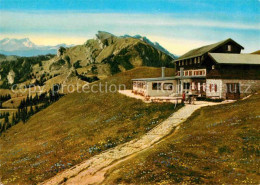 72724023 Lenggries Brauneck-Haus Mit Latschenkopf Und Zugspitze Lenggries - Lenggries