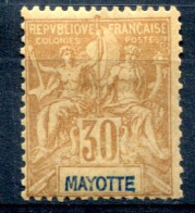 Mayotte      N° 9 * - Neufs