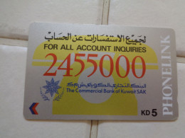 Kuwait Phonecard - Koeweit