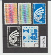 IMGW/23  IRLAND  1973  Michl  287/91  ** Postfrisch Siehe ABBILDUNG - Nuevos