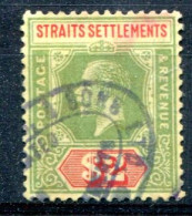 Malaisie   Straits Settlements      N° 182 Oblitéré - Straits Settlements