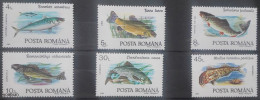 Romania 1992, Fish, MNH Stamps Set - Ongebruikt