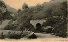 3881 - Savoie -  LE TRAIN DANS LE TUNNEL DES GORGES DE CHAILLES - Commune De St FRANC - Les Echelles