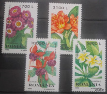 Romania 2000, Decorative Plants, MNH Stamps Set - Neufs