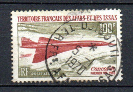 Col41 Colonies Afars Et Issas PA Concorde N° 60 Oblitéré Cote 23,00  € - Gebraucht