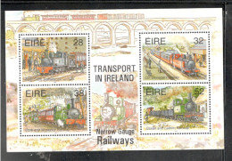 IRELAND....1995: Michel Block15(railways) - Hojas Y Bloques