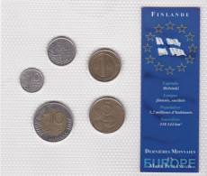 Serie De 5 Pièces Finlande 1990 à 1996 , Neuve Sous Blister - Finlande