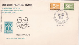 Argentina - 1978 - FDC - World Soccer Championship - Youth Philatelic Exhibition - Olivos Philatelic Circle -  Caja 30 - FDC