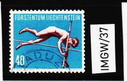 IMGW/37 LIECHTENSTEIN 1956  Michl  344 Gestempelt / Entwertet ZÄHNUNG SIEHE ABBILDUNG - Used Stamps