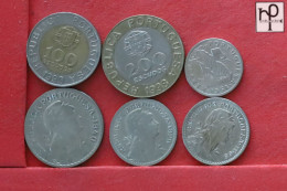 PORTUGAL  - LOT - 6 COINS - 2 SCANS  - (Nº58278) - Mezclas - Monedas