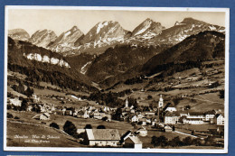 1935 -  NESSLAU - NEU ST.  JOHANN MIT CHURFIRSTEN - Nesslau