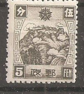 China Chine  1937  Manchuria  MH - Mantsjoerije 1927-33