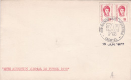 Argentina - 1978 - FDC - World Football Autonomous Entity 1978 Envelope - San Martin Stamp - ENCOTEL Postmark - Caja 30 - FDC