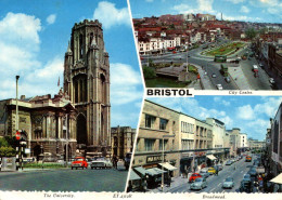Royaume Uni Angleterre Bristol Multi Vue Generale City Centre University Broadmead - Bristol