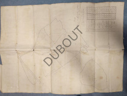 Plan Manuscrit: Henri Chapelle/Hendrik-Kapelle Plan De La Ferme Dite Amberg (V2977) - Manuscripts
