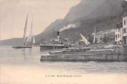 SUISSE - Saint Gingolph - Bateaux - Carte Postale Ancienne - Saint-Gingolph