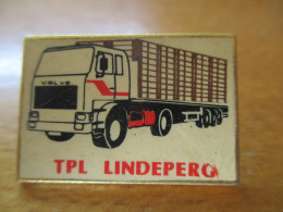 Pin's Lot 005 -- Camion TPL Lindeperg  -- Dernier Vendu 04/2012 - Transports