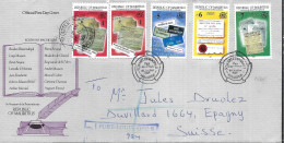 MAURICE Ca.1993: FDC Rec. De Port-Louis Pour Epagny (Suisse) - Maurice (1968-...)