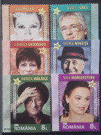 Romania 2017, Stars Of Stage, MNH Stamps Set - Unused Stamps