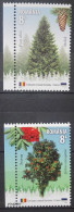 Romania 2017, Trees, MNH Stamps Set - Unused Stamps