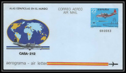 2634/ France Espagne (spain) Entier Stationery Aérogramme Air Letter Alas Espanolas En El Mundo - 1931-....