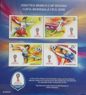 Romania 2018, FIFA World Cup, MNH S/S - Unused Stamps