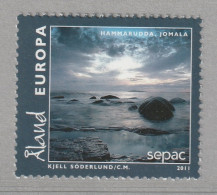 ÅLAND 2011 SEPAC Landscapes / Hammarudda : Single Stamp UM/MNH - Emissions Communes