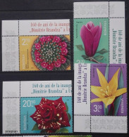 Romania 2020, 160 Y. Since The Inauguration Of The Dimitrie Brandza Botanical Garden Of The University, MNH Stamps Set - Unused Stamps