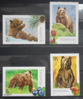 Romania 2020, Bears, MNH Stamps Set - Unused Stamps