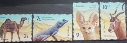 Romania 2021, Desert Fauna, MNH Stamps Set - Unused Stamps