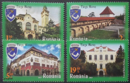 Romania 2021, The Cities Of Romania - Targu Mures, MNH Stamps Set - Unused Stamps