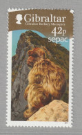 GIBRALTAR 2011 SEPAC Landscapes / Barbary Macaque : Single Stamp UM/MNH - Emissions Communes