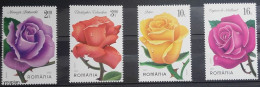 Romania 2022, Roses, MNH Stamps Set - Unused Stamps