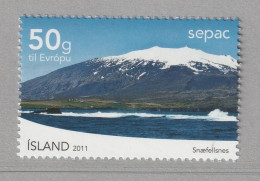 ICELAND 2011 SEPAC Landscapes / Snæfellsjökull : Single Stamp UM/MNH - Emissions Communes