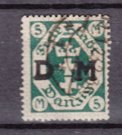 DANZIG 1922,Mi D24Y,INFLA Geprüft,Gestempelt (D3719) - Service