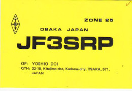 AK 203399 QSL - Japan - Kadoma / Osaka - Radio Amateur